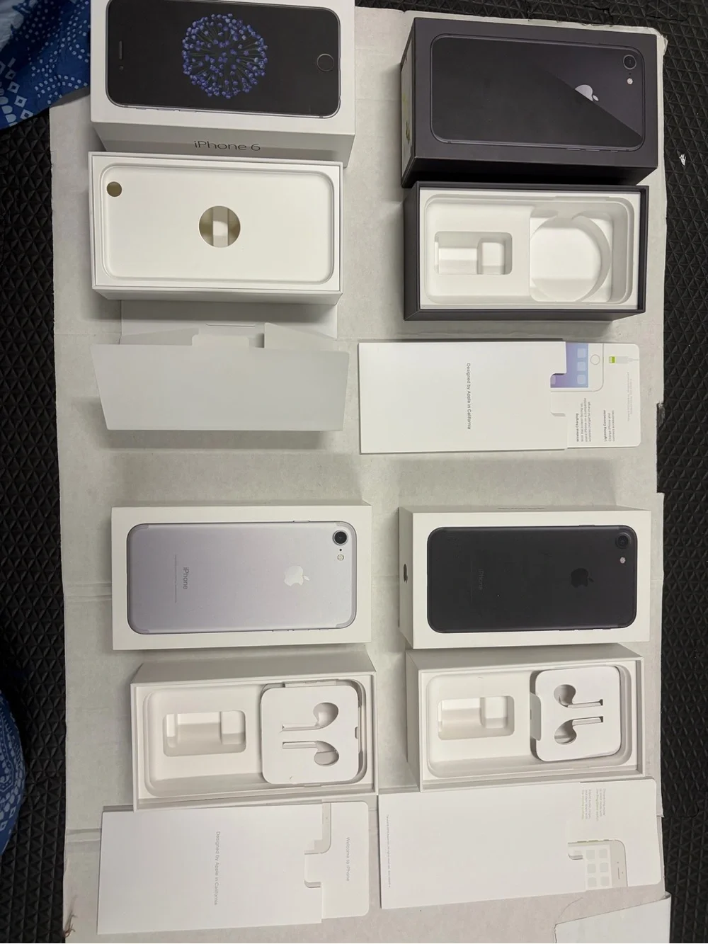 Apple iPhone BOXES only for iPhone 8, 7x2, 6